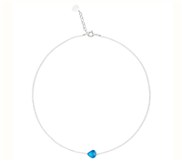 Collana Rosso Prezioso Donna Semino d'Amore in Argento 00405SE/B ROYAL BLUE